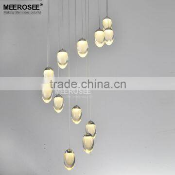 Modern Pendant Lamp Acrylic Drop Light Staircase Lighting MD2415-L12 photo-3