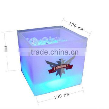 Bar and Entertainment plastic led ice bucket