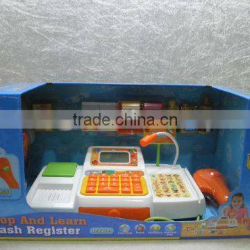 Kids play house toys Supermarket Cash Register