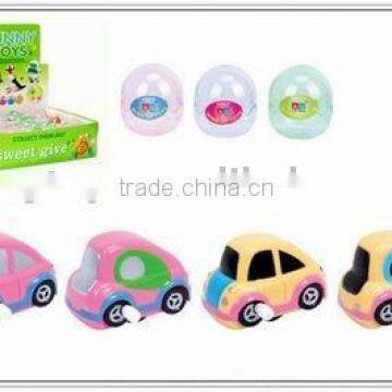 Wind up mini car