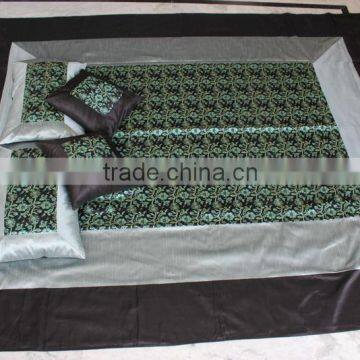 Silk Indian Bedspread Silk Bed cover bedsheet