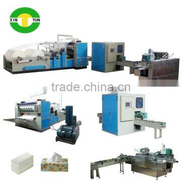 XY-GU-A-D High Speed Facial Tissue Paper Making Machine Production Line