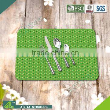 Hot selling eco-friendly kitchen advertising colorful promoting custom printed pp chilewich placemats                        
                                                Quality Choice