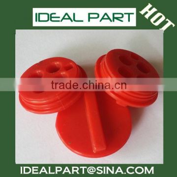 Red colour High temperature resistant Silicone threaded cap