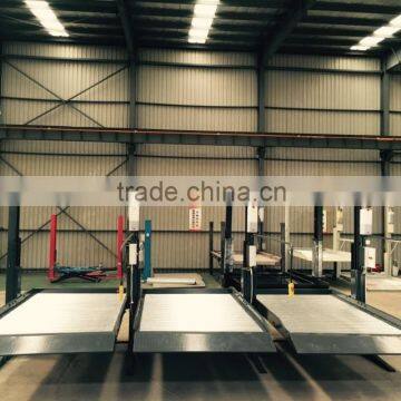 two level hydraulic parking lifts