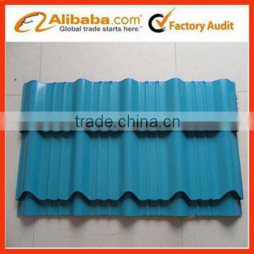 Color corrugated metal steel sheet for roofing panel