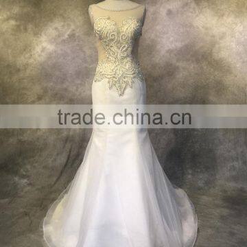 China Supplier Beaded Wedding Gown photo-2