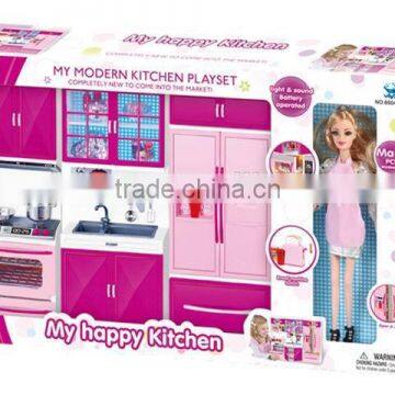 2015 Popular Light Music Mother Garden Kitchen Toy Set for Sale