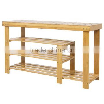 High quality bamboo shoe rack