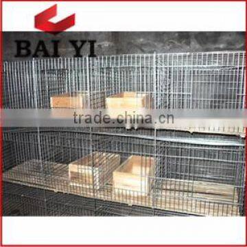 Galvanized Metal Cage With Rabbit Water Feeder For Mother Rabbit photo-3