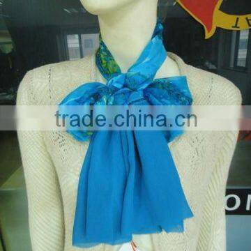 Natural silk like women scarf