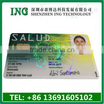 Contactless IC card - SLE4442 Secure Memory PVC Smart Card