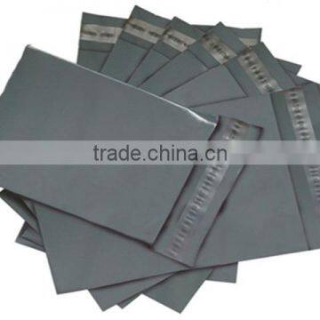 Grey color one / two/three layer water-proof self adhensive strip co-extrution mail bag accept custom design free artwork design