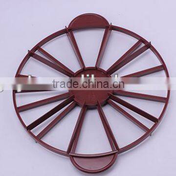 10/12 sices red of Plastic round cake divider