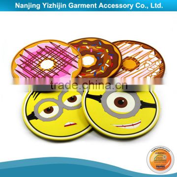 New Design Eco-friendly Round Custom PVC Coaster