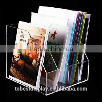 Custom flyer display stand, clear acrylic leaflet holder