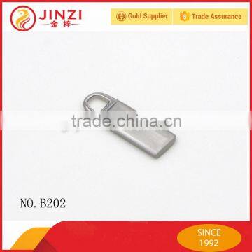 Nickel Plain Style Zipper Pull With Good Price