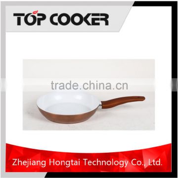 Forged aluminum ceramic copper frying pan cookware