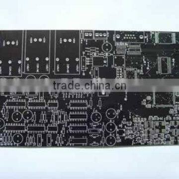 2 Layer HASL-Lead free Impedance control Black ink PCB