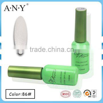 ANY Salon Nail System Nail Art Caring Soak Off Glitter White Cheap Nail Polish Gel for Nail Art