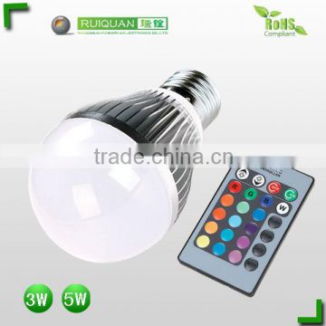 5W motion sensor control led light bulb with CE and ROHS