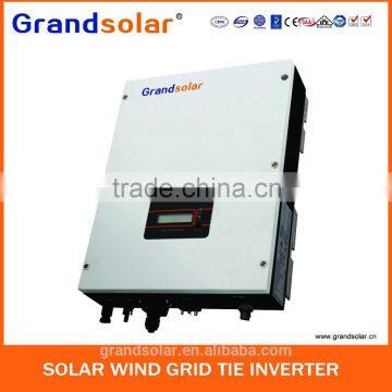 GRANDSOLR 16000W 50/60HZ SINGLE 48V PHASE MPPT GRID TIE INVERTER WITH DC-AC FOR HIGH EFFICIENCY