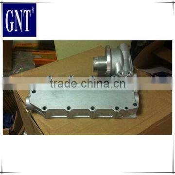 excavator 6D114 engine oil cooler cover