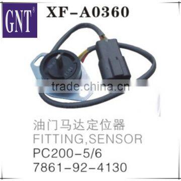 Excavator throttle positioner sensor for pc200-5 pc200-6 original