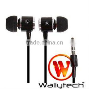 Hot sale Metal in-Ear Earphones for iPod/MP3/MP4