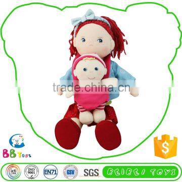 Baby series plush toys with ring