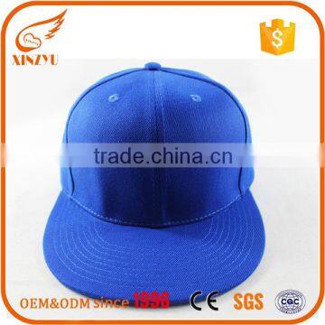 Wholesale Custom Blank 6 Panel Plain Blank Snapback Hat photo-2