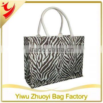 Promotional Jute/Canvas Tote Bags with Padded Cotton Webbing Handles Bags