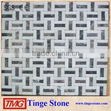 Antique mosaic bottocino dark emperador marble for tiles