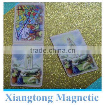 Jesus Picture Folding Bookmark with Magnets/ Magnetic Bookmark