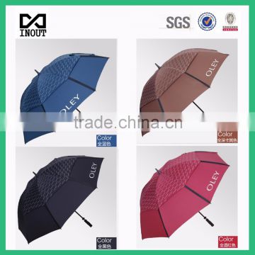 Chinese factory 30 inch fiberglass manual open cheap advertising golf umbrella