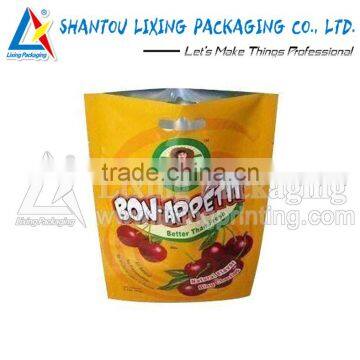 LIXING PACKAGING hanging retail mesh fruit packaging cherry bags