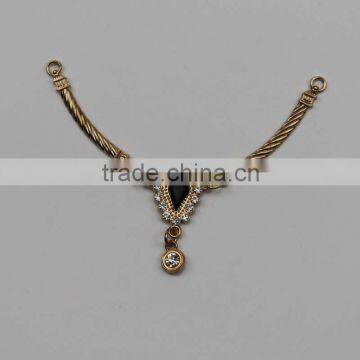 Pearl Metal Buckle Garment Accessories Strass Chain Link Chain photo-3