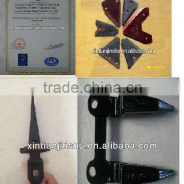 2013 new holland combine harvester Knife 45#,QT450,T15 & blade with forged 65Mn steel combine harvester blade HRC48-55