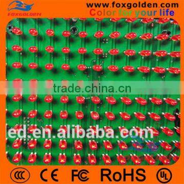 Best Quality Semi-outdoor Indoor Outdoor Single Red Color Led Display P10 Led Module photo-2