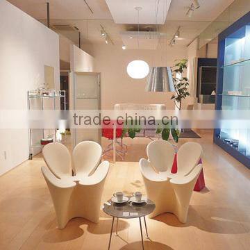 replica famous designer Ron Arad flower chairs fiberglass living room chair