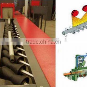 Small Steel Pipe Outside Rust Removal Machine photo-6