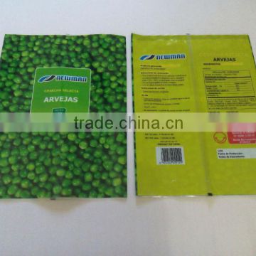 Plastic Laminated Frozen Soybean Packaging Bag