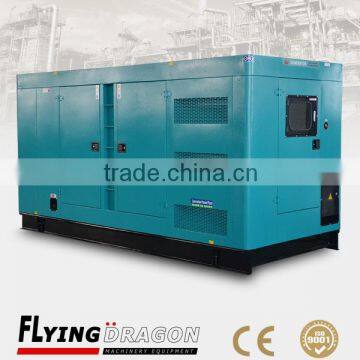 Ultra silent durablitity Volvo diesel generator 320kw 400kva power generator with sound proof canopy