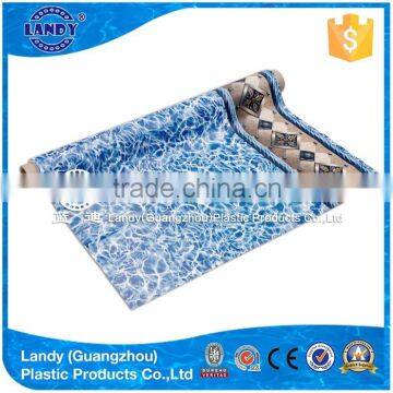 Chain operation anti-slip and anti-aging pvc pool liner