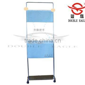 Movable X-ray protective lead screen