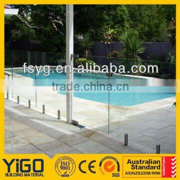Foshan Tempered Frameless Glass Fencing For Coast Field photo-2