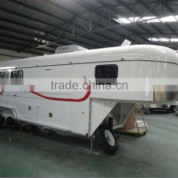 2 horse gooseneck trailer made in shandong