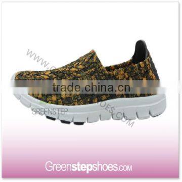 Wearproof New Modal Elastic Woven Shoes Men Loafer photo-3