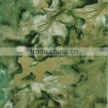 Camouflage hydro graphic Printing Film