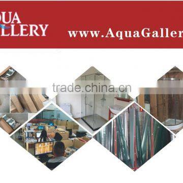 Fancy Framed Tempered Glass Bath Shower Room photo-6